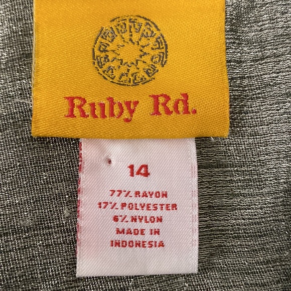 Ruby Road metallic colored shirt waisted jacket. - Picture 6 of 6